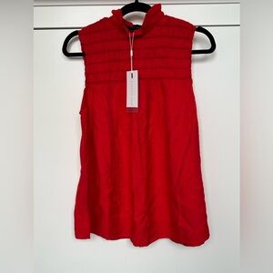 Endless rose red sleeveless top